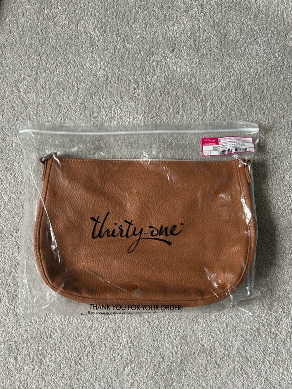 🔥🆕🔥 Thirty-One Studio 31 Classic Body Only - Caramel Charm Pebble